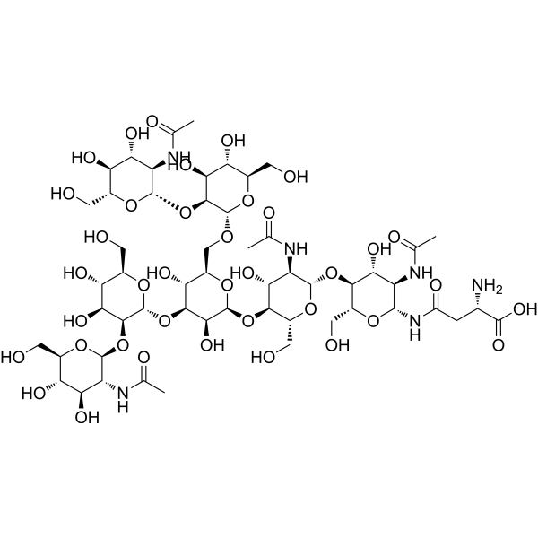 G0 N-glycan-Asn 68418-91-7
